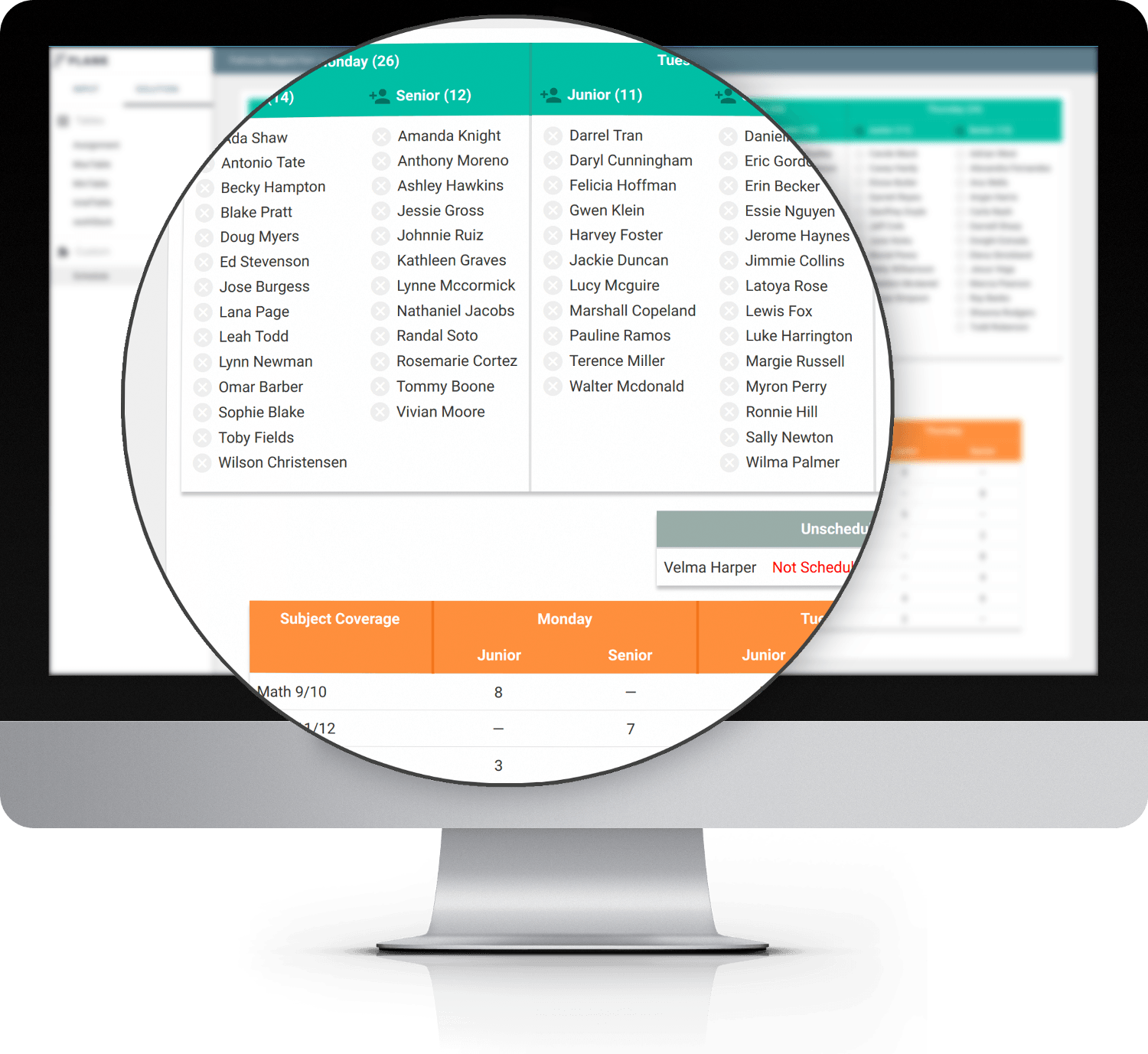 Screenshot Pathways Scheduler